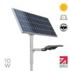 GemSun 10W LED Solar Powered Street Light System UK Vesper with Galvanised Column